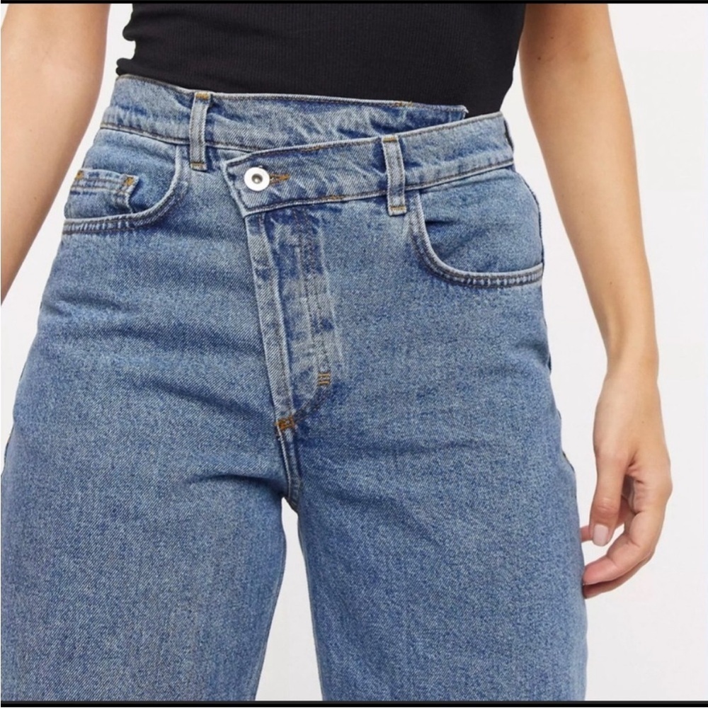 COLLUSION ASOS | criss cross waist jean